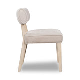 Magnolia Wood Frame Upholstered Dining Chair in Brown Sugar Chenille (Set of 2) by Modus Furniture at Eve Furniture