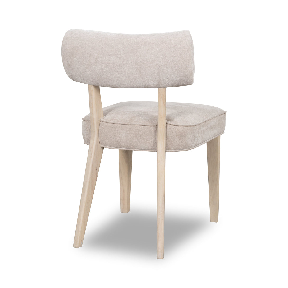 Magnolia Wood Frame Upholstered Dining Chair in Brown Sugar Chenille (Set of 2) by Modus Furniture at Eve Furniture