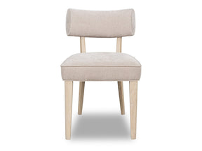 Magnolia Wood Frame Upholstered Dining Chair in Brown Sugar Chenille (Set of 2) by Modus Furniture at Eve Furniture