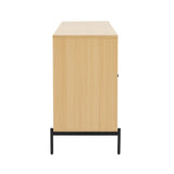 Magnolia70.9" Sideboard in Natural Oak by Manhattan Comfort at Eve Furniture