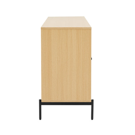 Magnolia70.9" Sideboard in Natural Oak by Manhattan Comfort at Eve Furniture