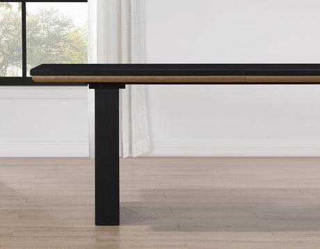 Magnolia 80-96″ Dining Table with 16″ Leaf by Steve Silver at Eve Furniture