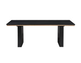 Magnolia 80-96″ Dining Table with 16″ Leaf by Steve Silver at Eve Furniture