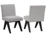 Magnolia Side Chair, Black by Steve Silver at Eve Furniture