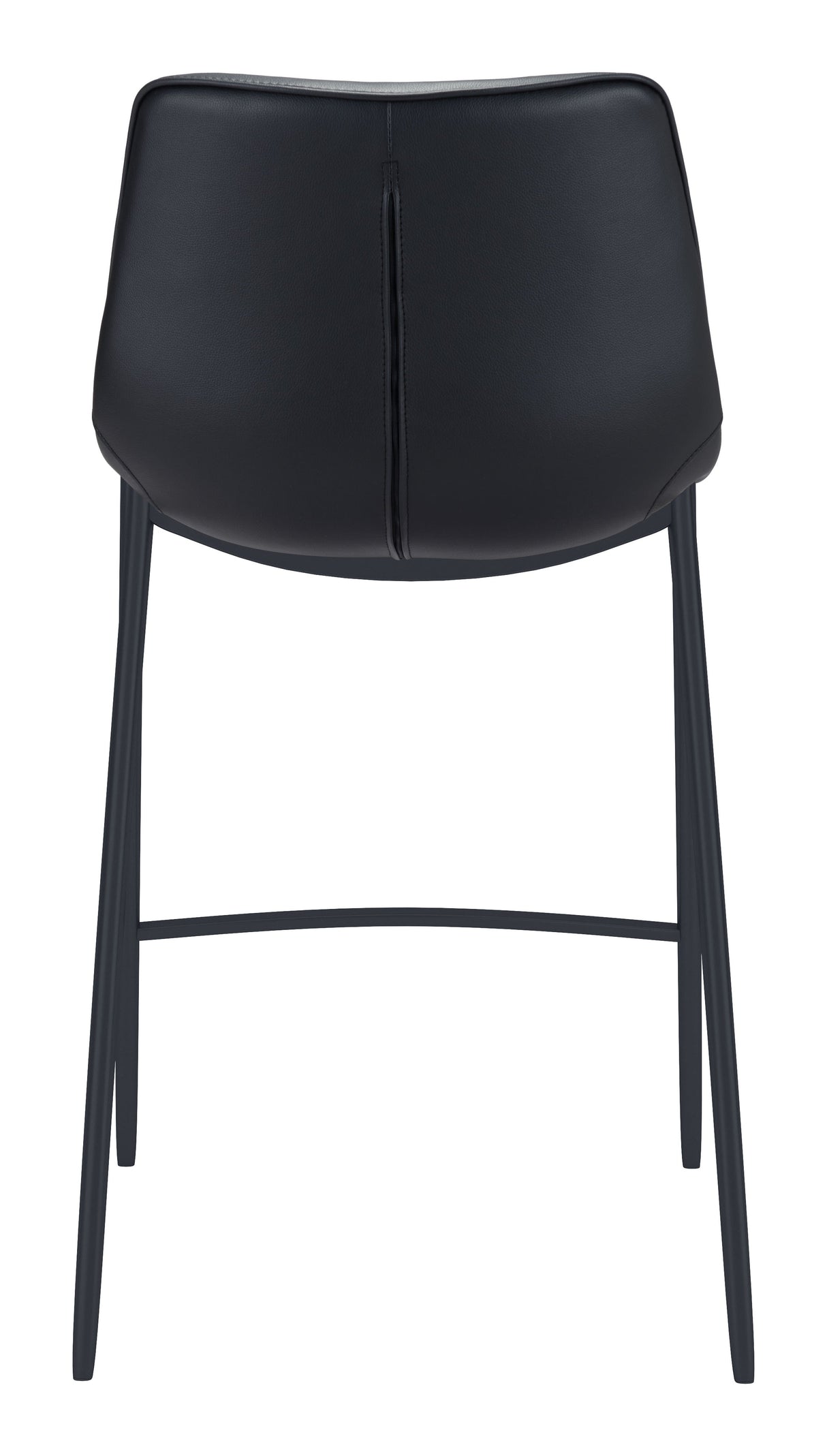 Magnus Black Barstool (Set of 2) by Zuomod at Eve Furniture