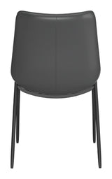 Magnus Black Dining Chair (Set of 2) by Zuomod at Eve Furniture