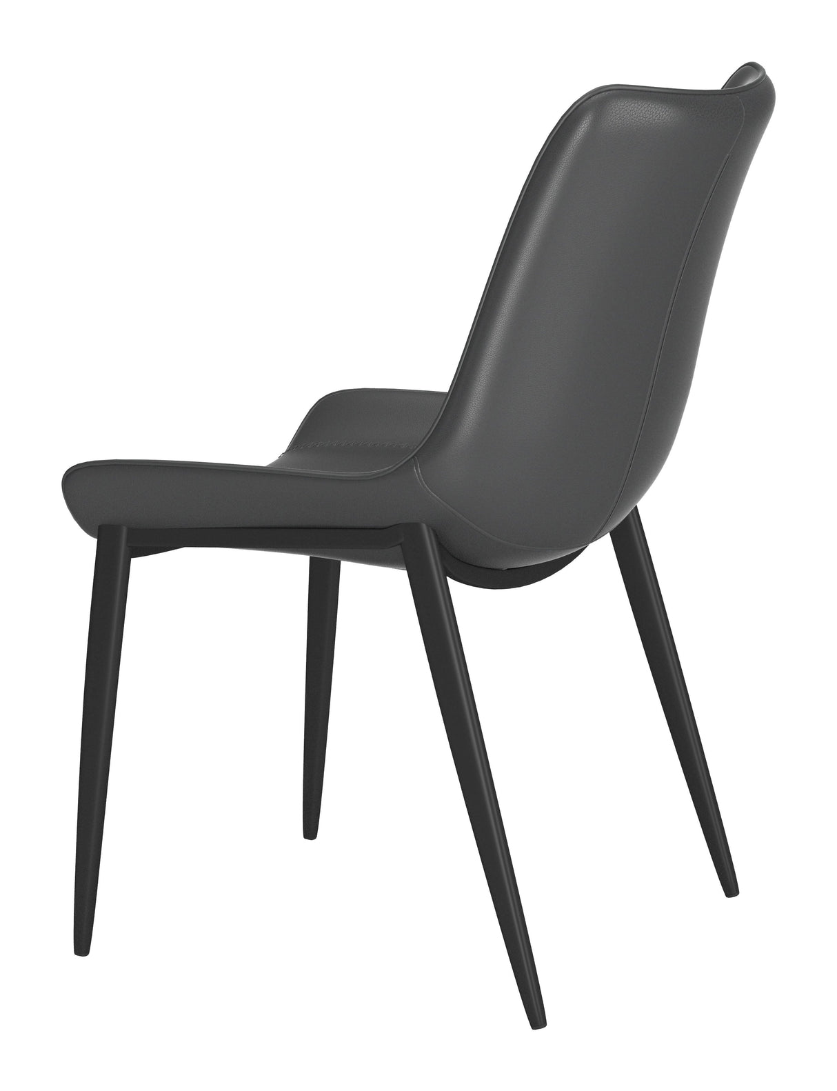 Magnus Black Dining Chair (Set of 2) by Zuomod at Eve Furniture