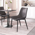 Magnus Black Dining Chair (Set of 2) by Zuomod at Eve Furniture