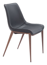 Magnus Black & Walnut Dining Chair (Set of 2) by Zuomod at Eve Furniture