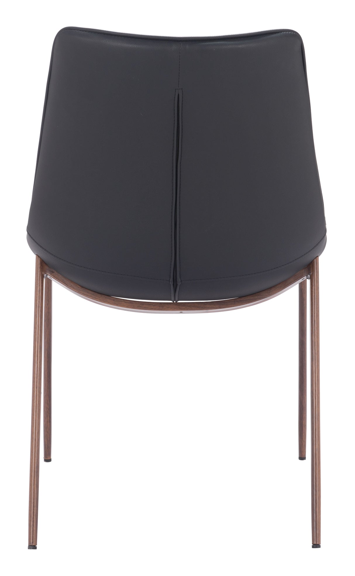 Magnus Black & Walnut Dining Chair (Set of 2) by Zuomod at Eve Furniture