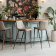 Magnus Brown & Walnut Barstool (Set of 2) by Zuomod at Eve Furniture