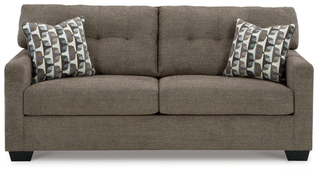Mahoney Chocolate Full Sofa Sleeper by Ashley at Eve Furniture