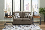 Mahoney Chocolate Living Room Set by Ashley at Eve Furniture