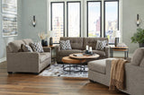 Mahoney Chocolate Living Room Set by Ashley at Eve Furniture
