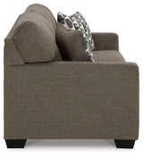 Mahoney Chocolate Sofa by Ashley at Eve Furniture