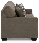 Mahoney Chocolate Sofa by Ashley at Eve Furniture