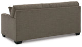 Mahoney Chocolate Sofa by Ashley at Eve Furniture