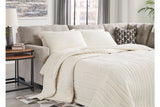 Mahoney Pebble 2-Piece Right Arm Facing (RAF) Chaise Sleeper Sectional by Ashley at Eve Furniture