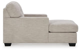Mahoney Pebble Chaise by Ashley at Eve Furniture