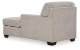 Mahoney Pebble Chaise by Ashley at Eve Furniture