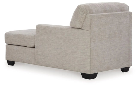 Mahoney Pebble Chaise by Ashley at Eve Furniture