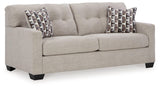 Mahoney Pebble Full Sofa Sleeper by Ashley at Eve Furniture