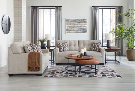 Mahoney Pebble Living Room Set by Ashley at Eve Furniture