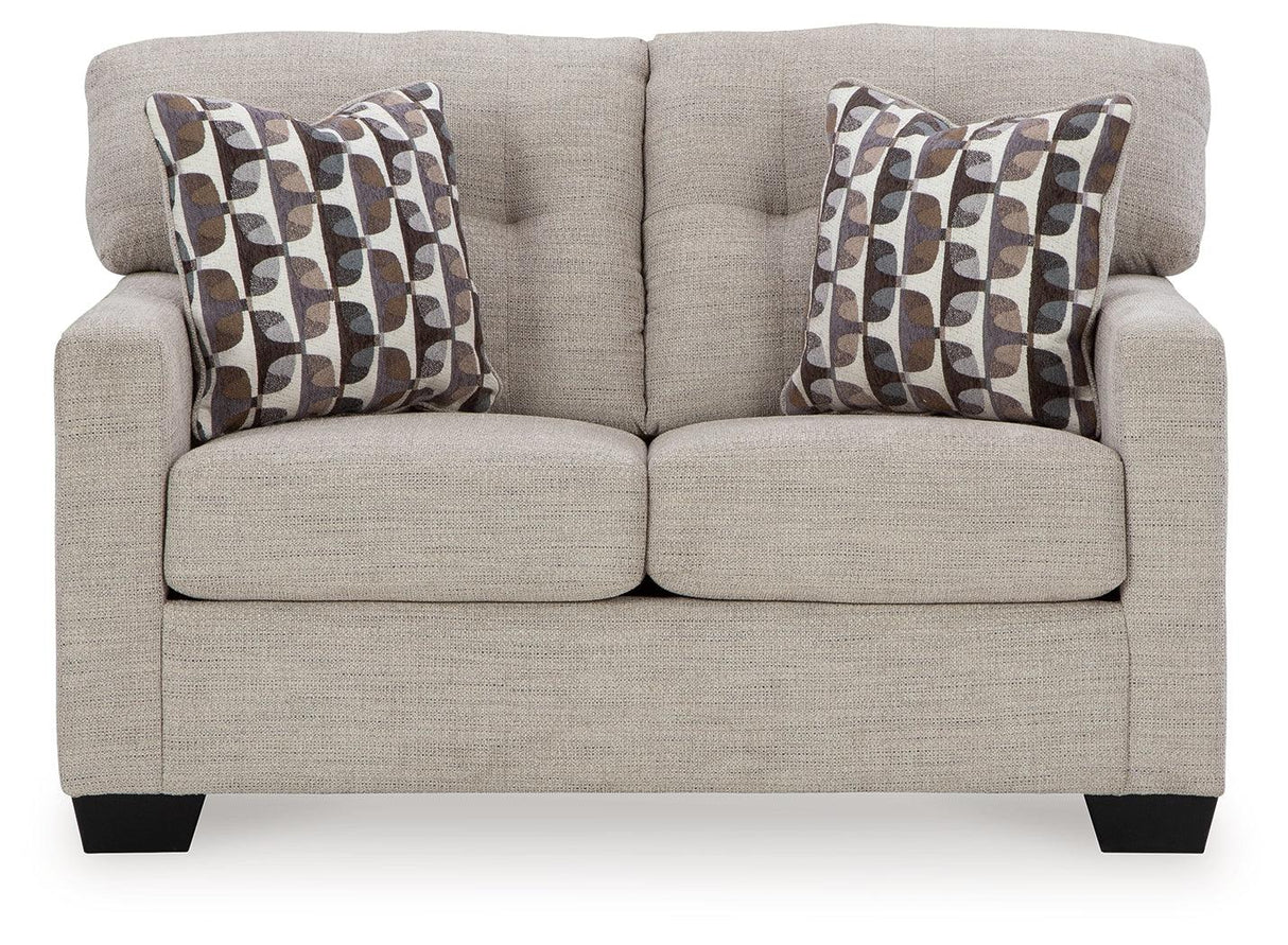 Mahoney Pebble Loveseat by Ashley at Eve Furniture