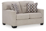 Mahoney Pebble Loveseat by Ashley at Eve Furniture