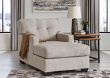 Mahoney Pebble Chaise by Ashley at Eve Furniture