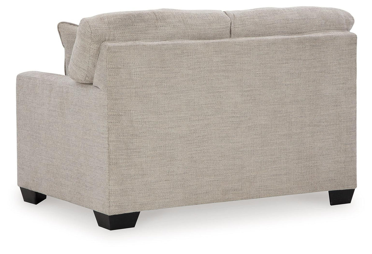 Mahoney Pebble Loveseat by Ashley at Eve Furniture