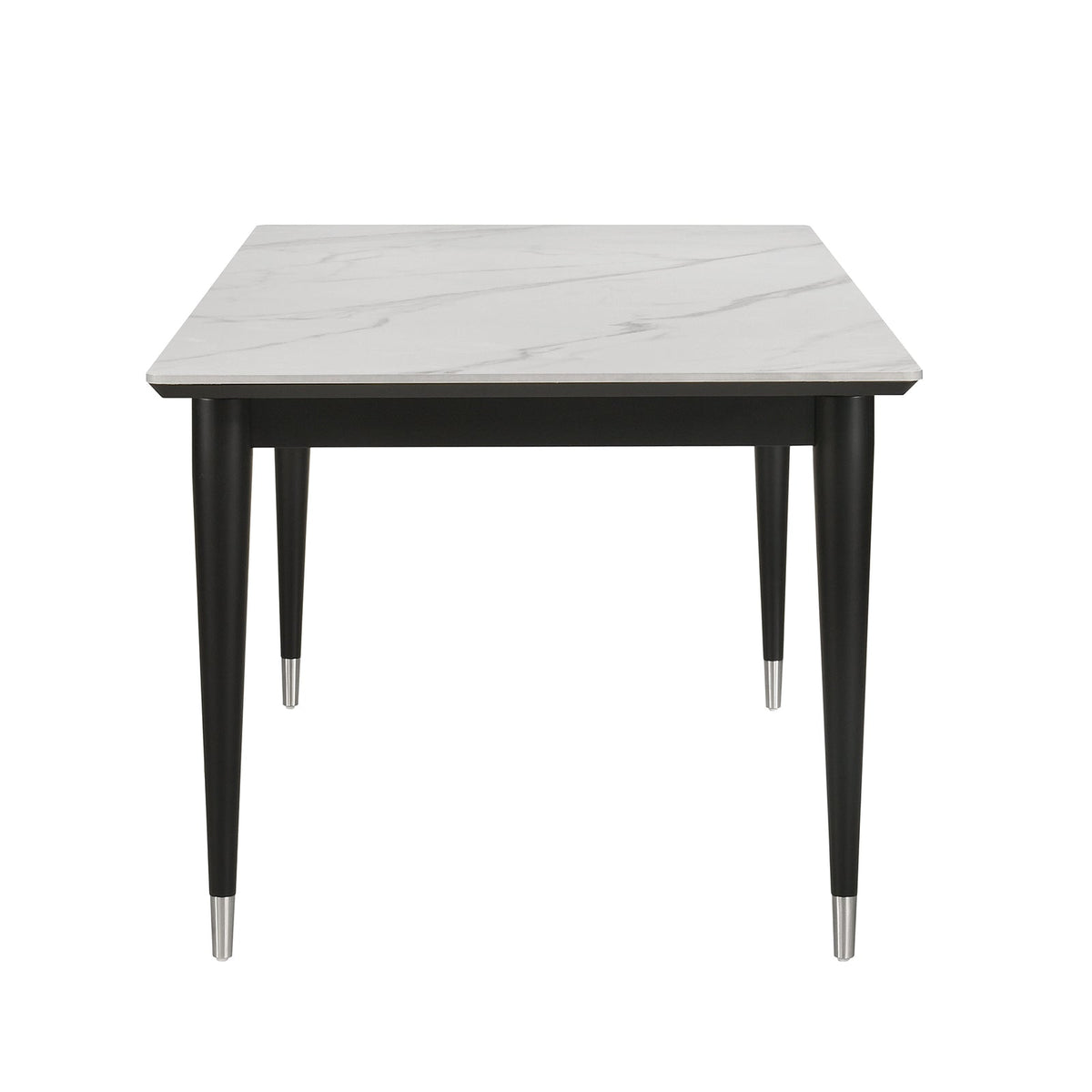 Maidstone Black/White Dining Table by Furniture of America at Eve Furniture