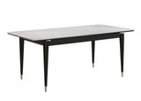 Maidstone Black/White Dining Table by Furniture of America at Eve Furniture