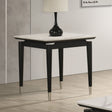 Maidstone Black/White End Table by Furniture of America at Eve Furniture
