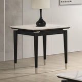 Maidstone Black/White End Table by Furniture of America at Eve Furniture