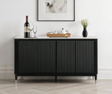 Maidstone Black/White Server by Furniture of America at Eve Furniture