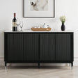 Maidstone Black/White Server by Furniture of America at Eve Furniture