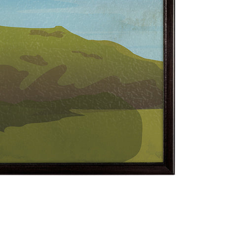 Maine GO (SM) by Mercana Studio Textured Framed Artwork Matted by Mercana at Eve Furniture