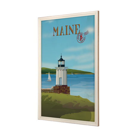 Maine GO (XL) by Mercana Studio Hand Embelished Framed Artwork Matted under Glass by Mercana at Eve Furniture