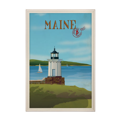 Maine GO (XL) by Mercana Studio Hand Embelished Framed Artwork Matted under Glass by Mercana at Eve Furniture