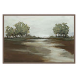 Maine Green Painting 48x72 by Buddy Whitlock by Classic Home at Eve Furniture
