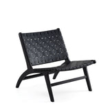 Maintenon Leatherette Accent Chair in Black (set of 2) by Manhattan Comfort at Eve Furniture