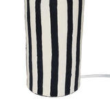 Maiori Striped Papier Mache Table Lamp by TOV Furniture at Eve Furniture