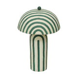 Maiori Striped Papier Mache Table Lamp by TOV Furniture at Eve Furniture