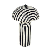 Maiori Striped Papier Mache Table Lamp by TOV Furniture at Eve Furniture