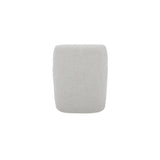 Maisie Flecked Oat Rolling Dining Chair by MOES at Eve Furniture
