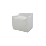 Maisie Flecked Oat Rolling Dining Chair