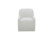 Maisie Flecked Oat Rolling Dining Chair
