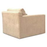 Maison Gianna Accent Chair in Oat Chenille Fabric by Home Trends & Design at Eve Furniture