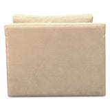 Maison Gianna Accent Chair in Oat Chenille Fabric by Home Trends & Design at Eve Furniture